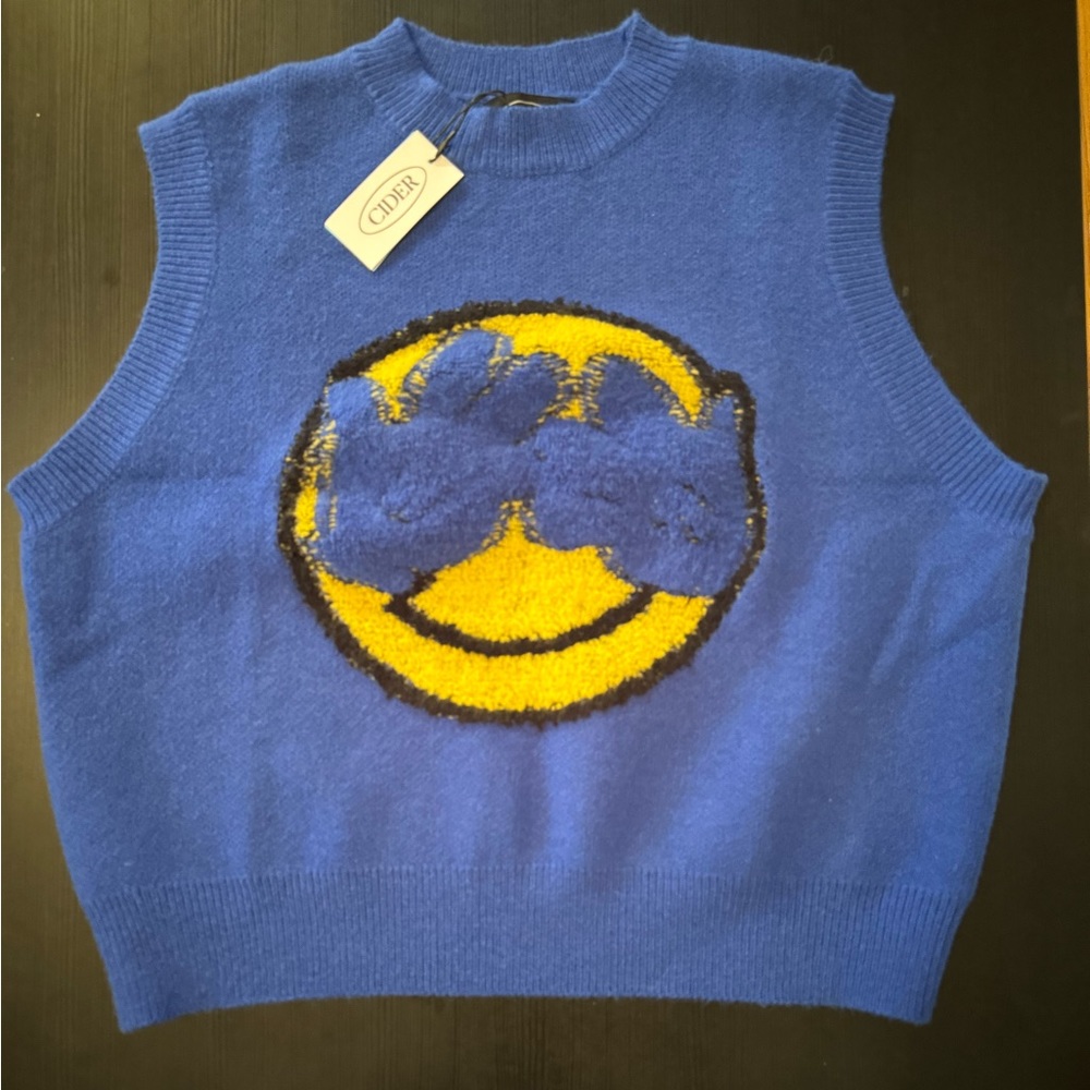 Cider.- Smiley Face Sweater Vest